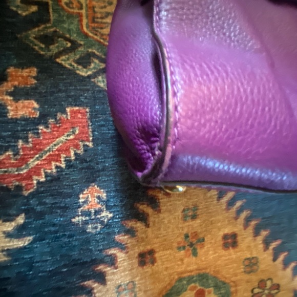 Michael Kors Purple Top handle 3 compartment tote - Picture 12 of 16
